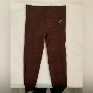 Brown Gymshark leggings 🤎